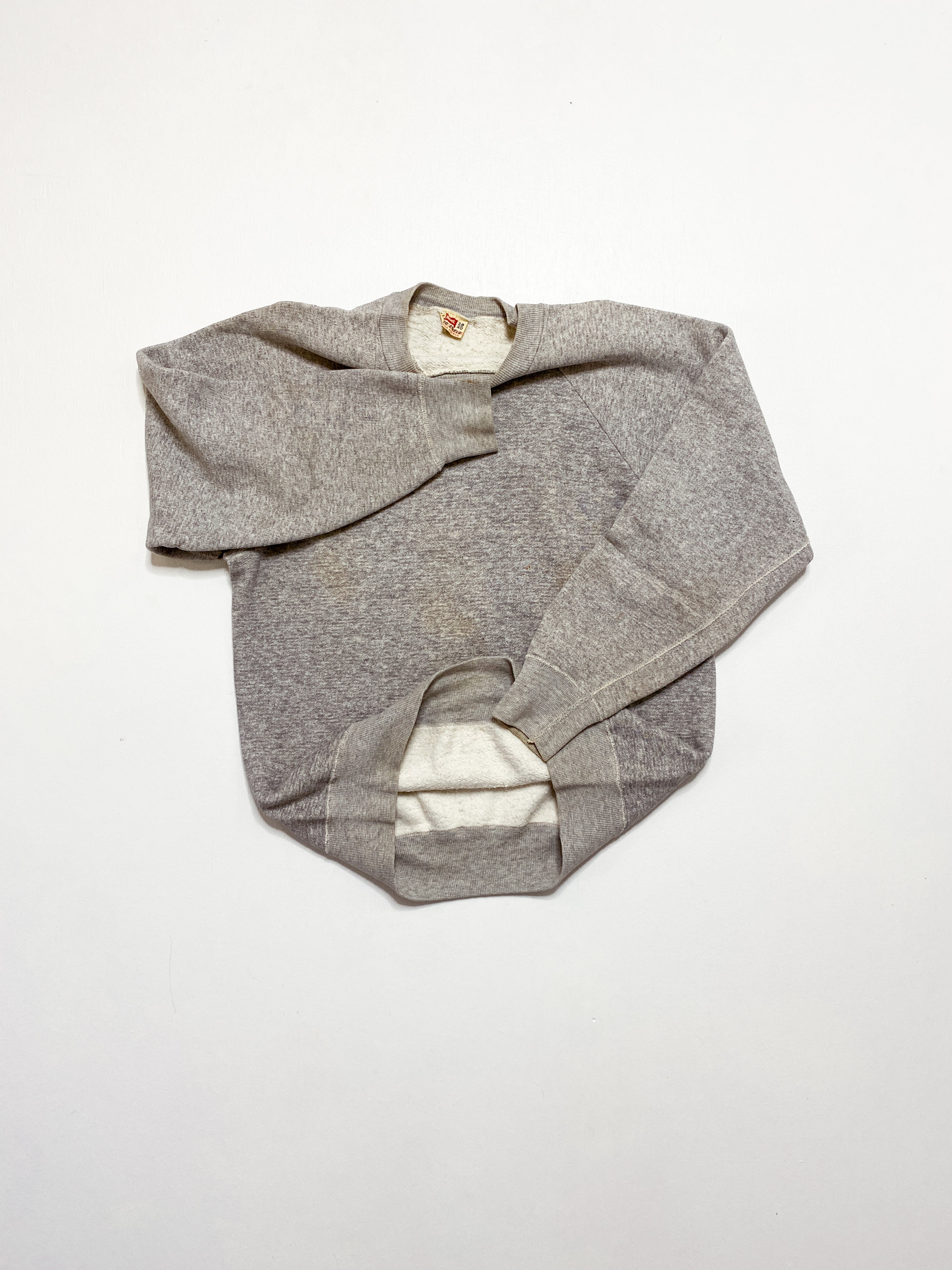 1950's Grey Hanes Wind Shield Sweatshirt – Grit u0026 Kin