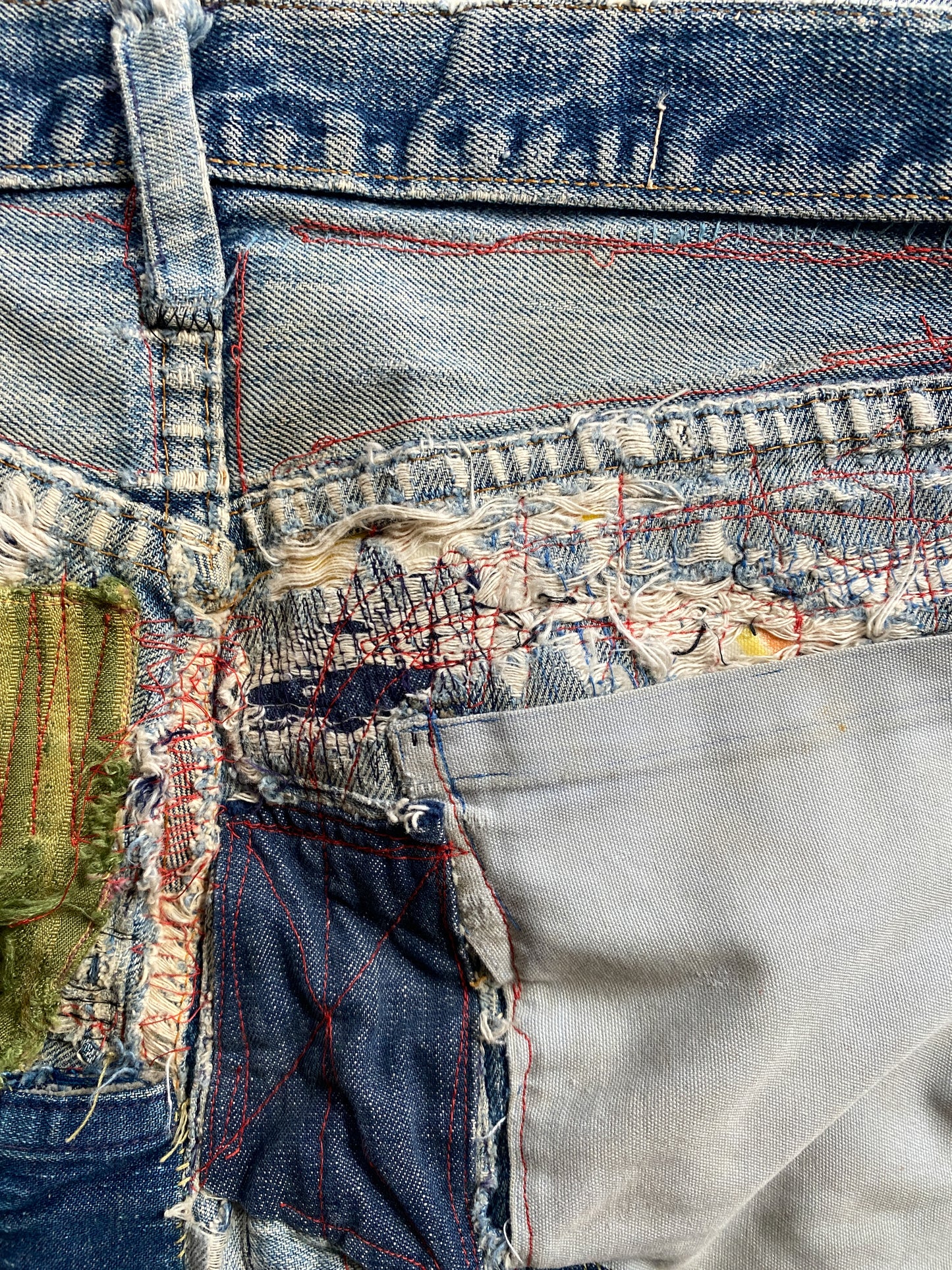 1967/68 Levis 505 OG Repairs