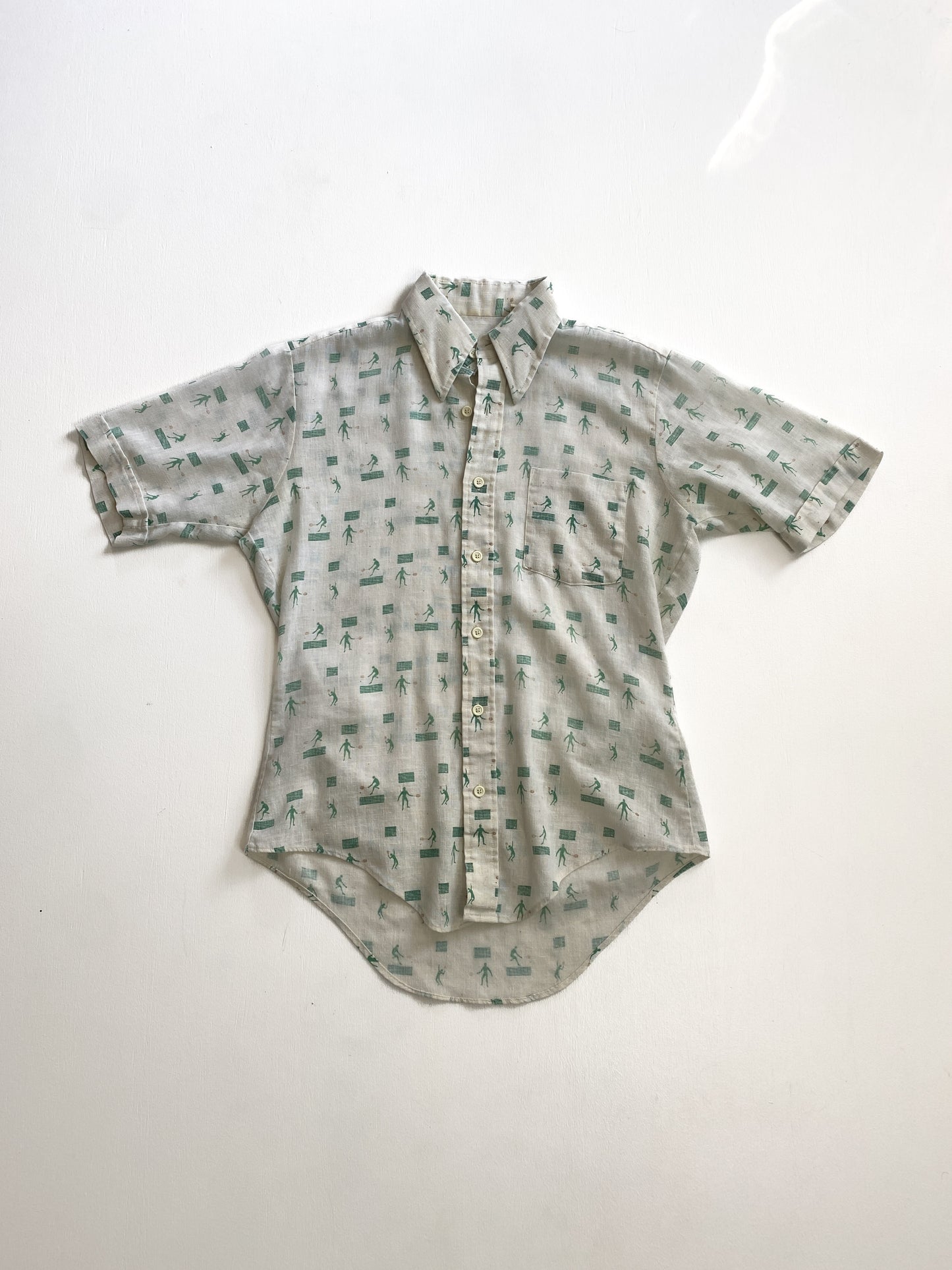 1960’s Tennis pattern Buttondown