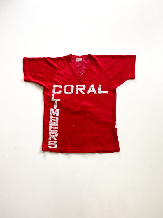 1960’s Durene Coral Climbers Jersey