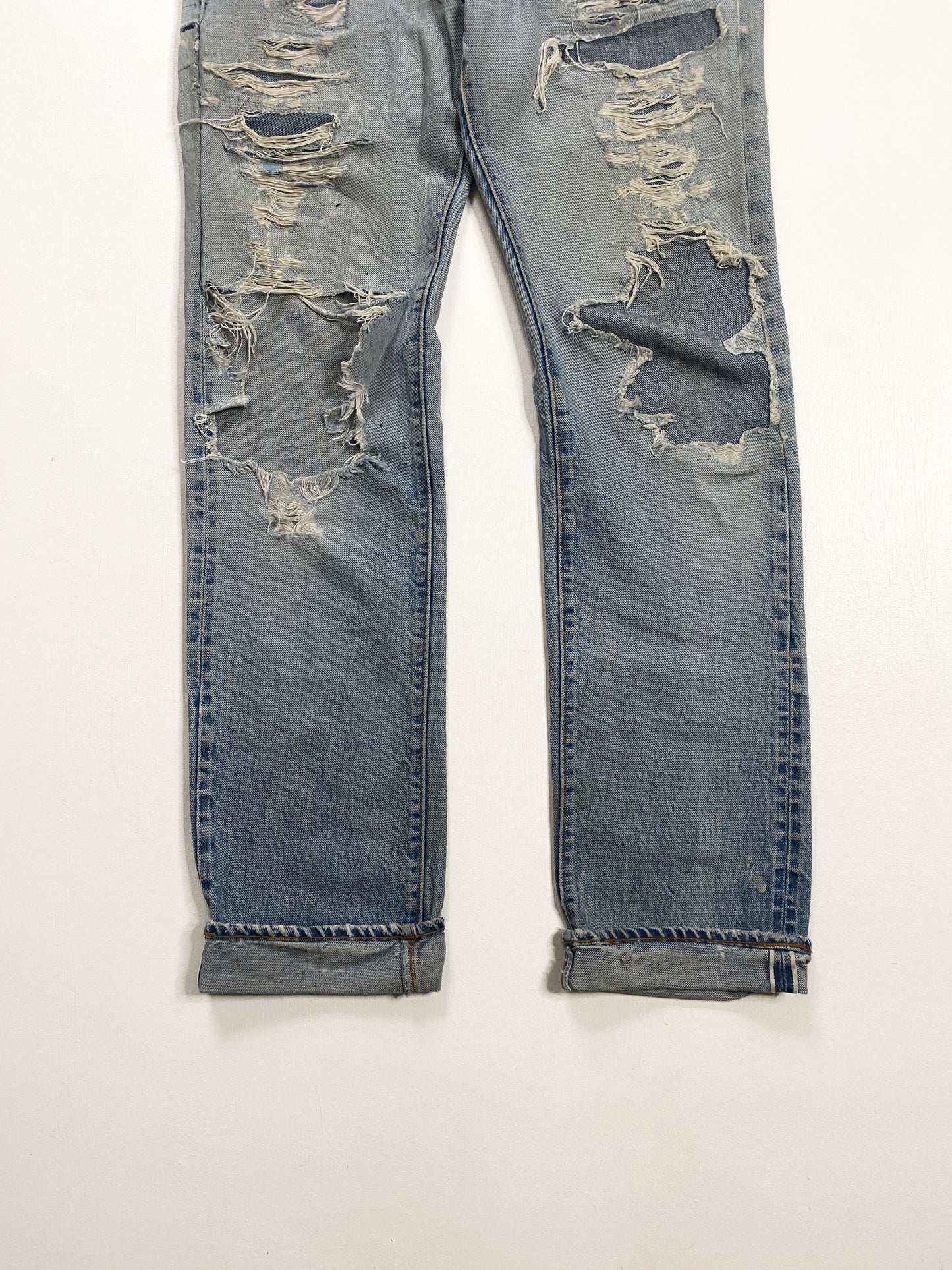 1970’s Patched & Thrashed Selvedge 501’s