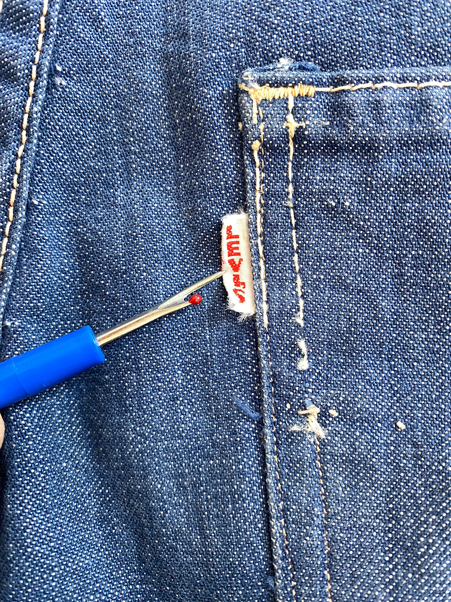 1960’s Levi’s “Big E” White Tabs