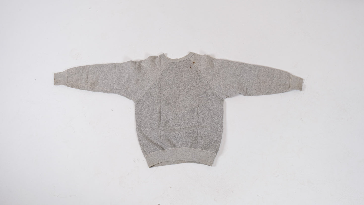 1950's Grey Hanes Wind Shield Sweatshirt